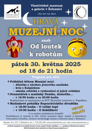 Hravá Muzejní noc aneb Od loutek k robotům 1
