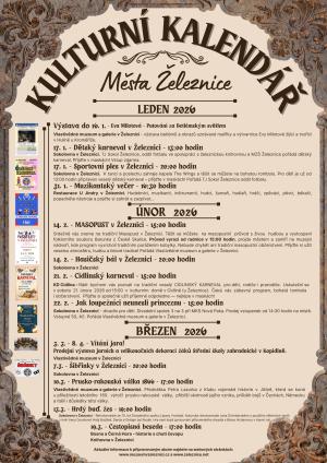 Přehled kulturních akci leden až březen 2026 – srdečně vás zveme! 1