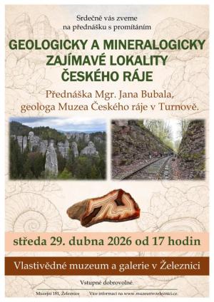 Přednáška v muzeu přiblíží geologicky zajímavá místa Českého ráje 1
